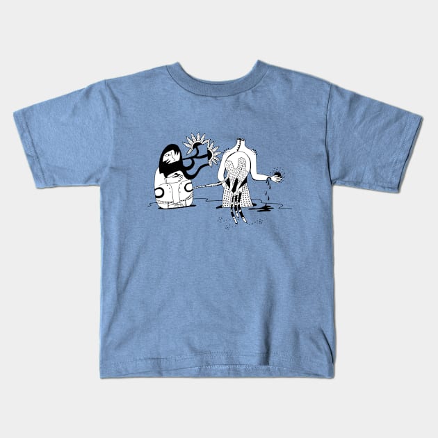 Vulnerability Kids T-Shirt by ArtWeird